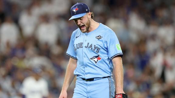 Yesavage strikes out 12 as rookie pitches Blue Jays past Dodgers 6