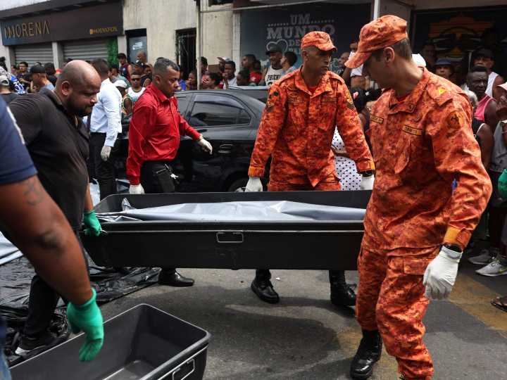 Masacre en Río: identifican los cuerpos y Lula firma una ley que endurece la lucha contra el crimen organizado