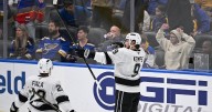 Kempe scores in OT to top Blues, ending Kings' four