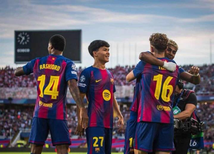 Aplasta Barcelona al Olympiacos en Champions