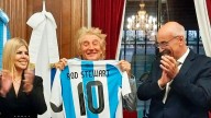 Rod Stewart brilló al ser nombrado Huésped de Honor en Buenos Aires: "Como en casa"