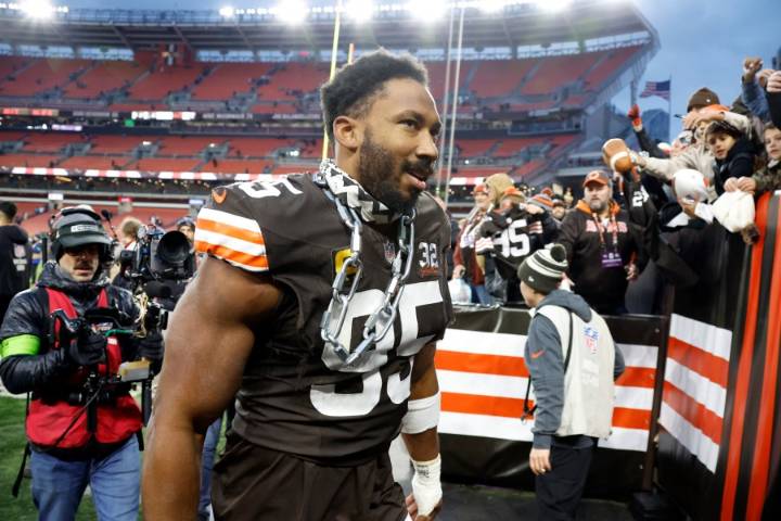 Steelers face big challenge in stopping Myles Garrett