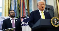 Trump, FBI Director Kash Patel speak to reporters about new crime statistics