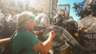 Más represión, jubilados heridos y detenidos frente al Congreso