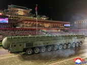 Corea del Norte presentó su nuevo misil de largo alcance más poderoso