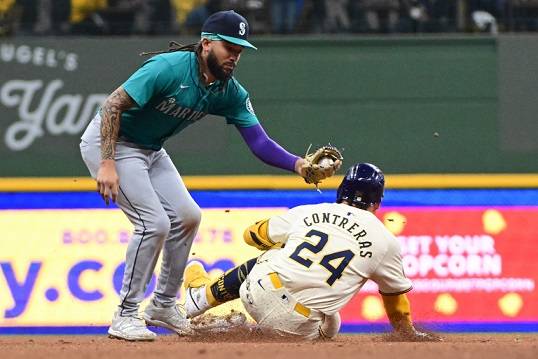 Mariners y Brewers, a un paso de hacer historia en Grandes Ligas