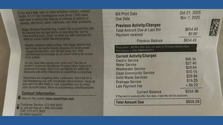 Austin Energy investigates billing error impacting over 12,000 customers