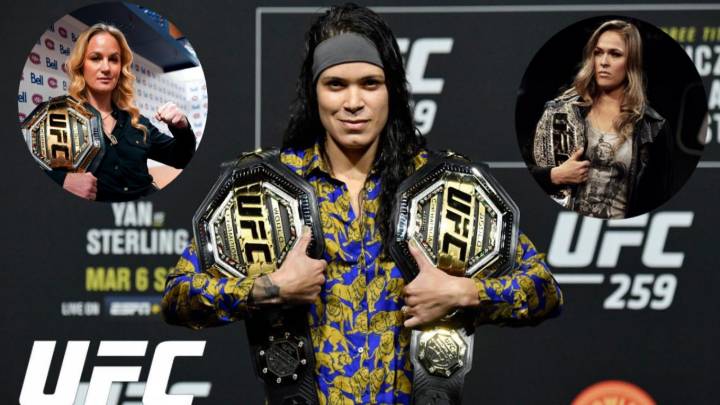 Ellas son las 5 mujeres más dominantes en la historia de UFC