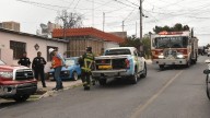Conductor choca contra medidor de gas y provoca fuga en Las Granjas
