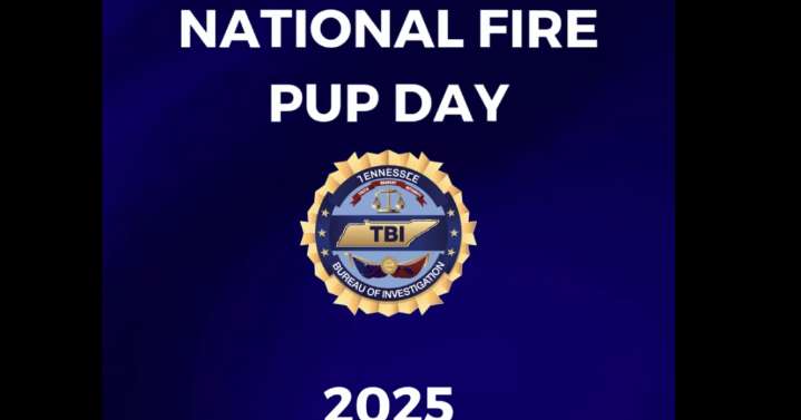 TBI honors K9s on National Fire Pup Day