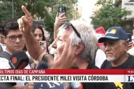Violencia libertaria en Córdoba: un militante de Milei le pegó a un jubilado en pleno móvil
