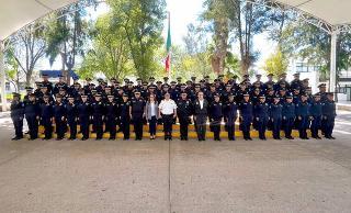 Refuerzan la seguridad  estatal con 183 cadetes