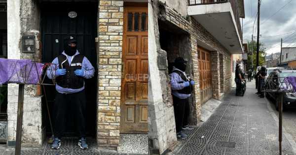Varios allanamientos a una banda que vendía drogas en la cárcel de Vº Las Rosas