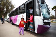 Amplían rutas del Transporte Violeta en Rosarito