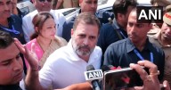 Uttar Pradesh Rahul meets Dalit victim's family; says UP govt 'threatened' them
