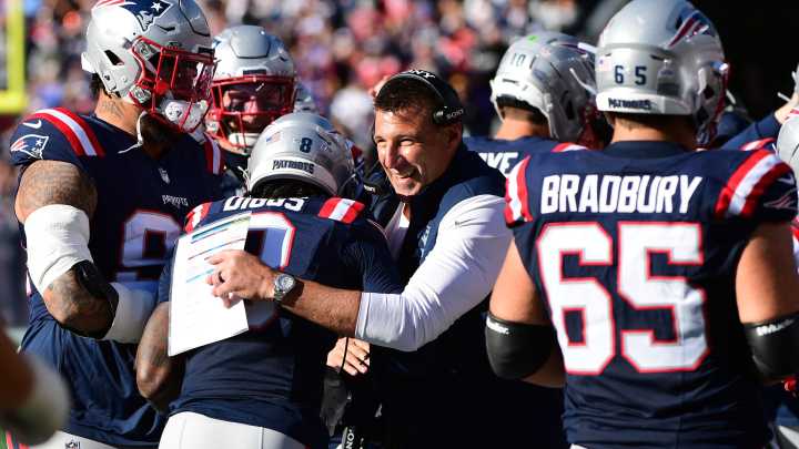 A Patriots theme this year — stepping away from the BB