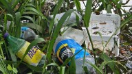 Por lluvias lagunas en Rosario se llenan no sólo de agua también de basura