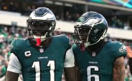 Eagles star DeVonta Smith breaks silence on AJ Brown’s online outburst