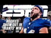 Eagles vs. Giants REACTION 🏈 Cam Skattebo & Jaxson Dart ENERGIZED New York