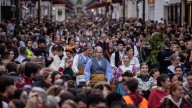 Chueca resta importancia a las esperas en la ofrenda: "Son cosas que no se pueden evitar"