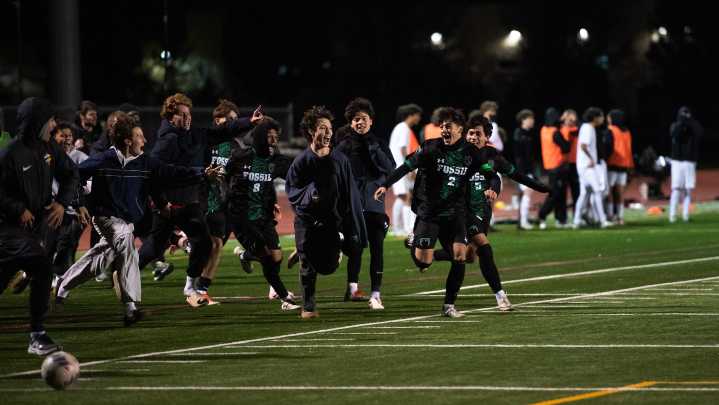 Photos: Fossil Ridge boys soccer wins playoff match on penalty kicks