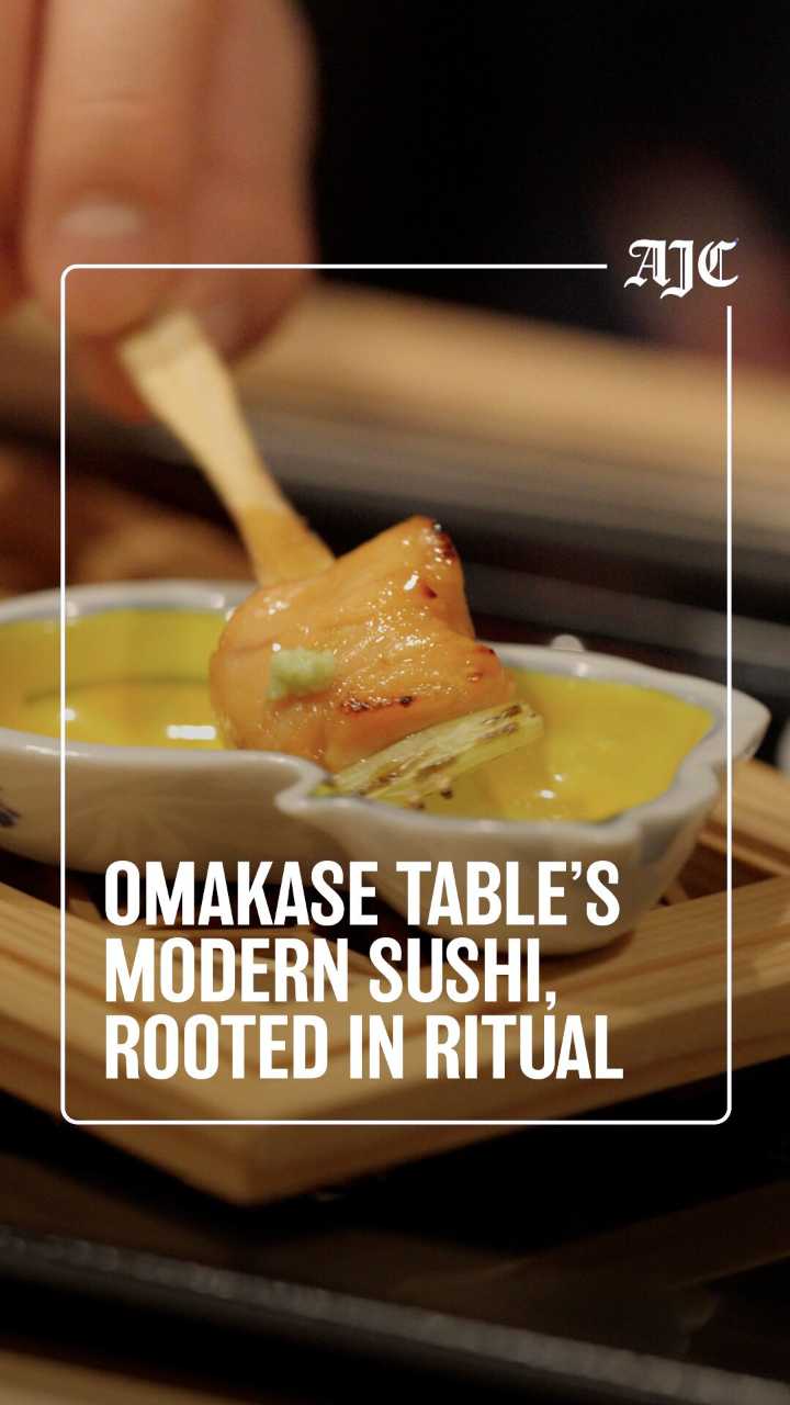 Omakase Table: A 20-course journey of design and decadence