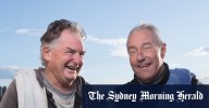 Two of Us: Adrian Newstead and Russell Cheek, Icebergs swimmers