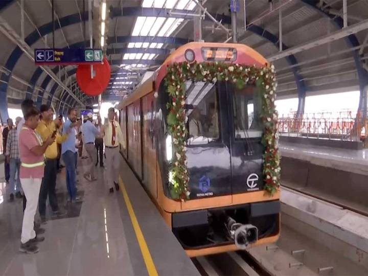 Nitish Kumar inaugurates Bihar's first metro service between ISBT and Bhoothnath in Patna