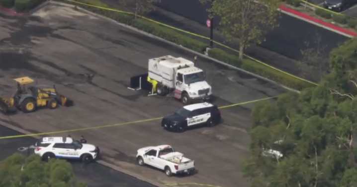 Worker killed by street sweeper at Santa Fe Springs construction site