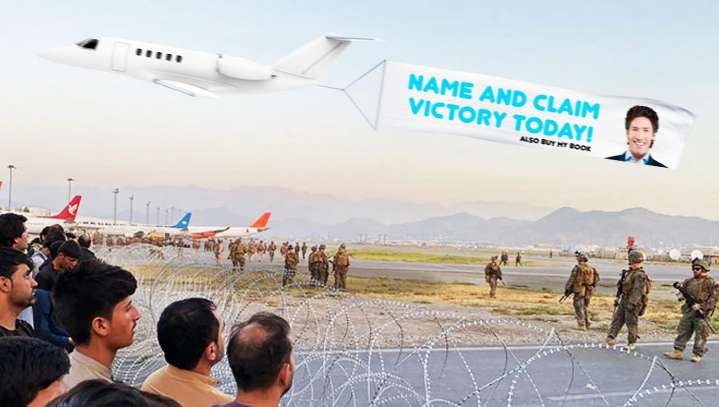 Compassionate Joel Osteen Flies His Jet To Kabul Airport To Tell Afghans To Name And Claim Victory Over Their Lives