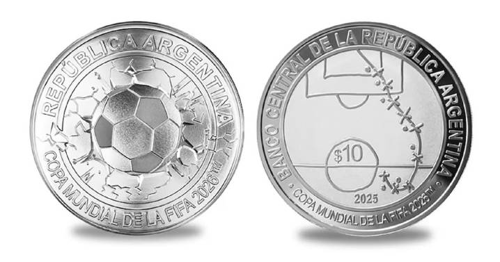 Moneda del Mundial 2026: todo lo que hay que saber sobre la pieza limitada del BCRA que ya se agota