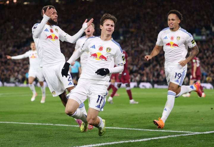 USMNT’s Brenden Aaronson scores first Premier League goal in more than three years in Leeds win
