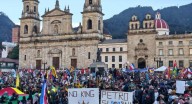 Gustavo Petro en la Plaza de Bolívar: ´mafiosos los políticos colombianos que fueron a rogarle a EE.UU.´