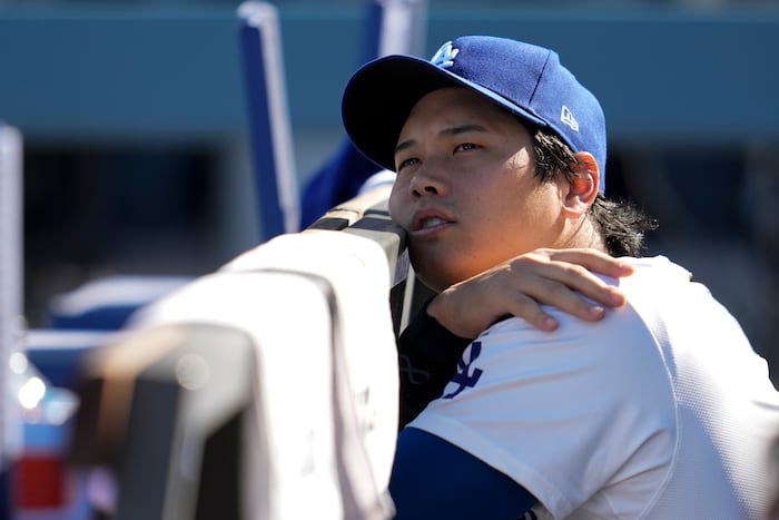 Slumping at the plate, Ohtani takes mound with chance to 'make his mark' on NLCS, Roberts says