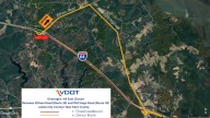 I-64 east nighttime closure set for overhead sign installation