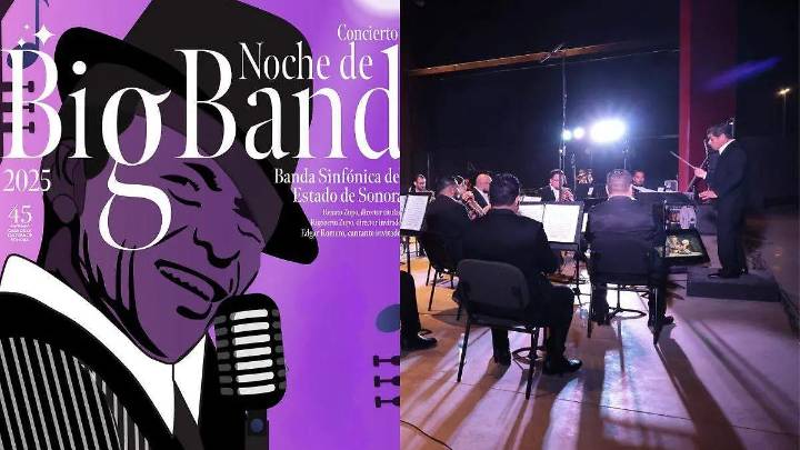 Banda Sinfónica del Estado de Sonora anuncia concierto gratuito en homenaje a Frank Sinatra