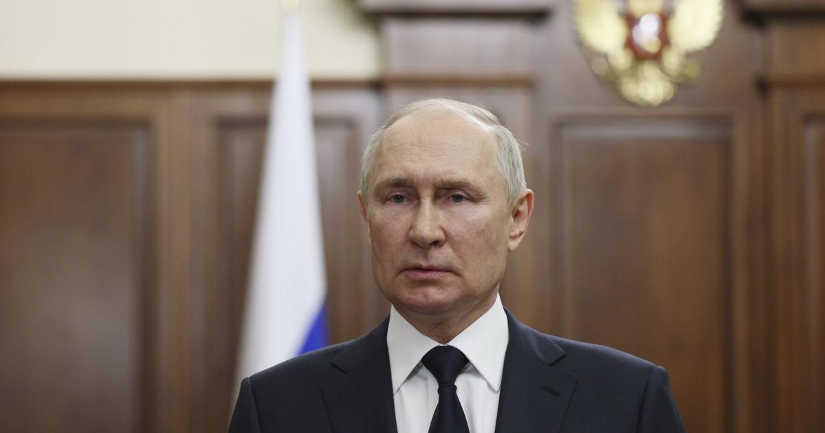 Putin claims Russian troops have surrounded 2 Ukrainian cities but Ukraine says that's not true