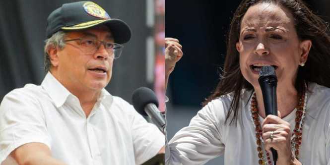 Gustavo Petro critica a María Corina Machado por pasada petición a Benjamin Netanyahu sobre Venezuela 