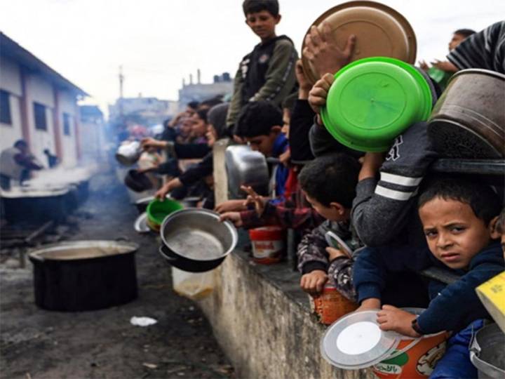 El hambre y la desnutrición amenazan la vida de los niños en Gaza