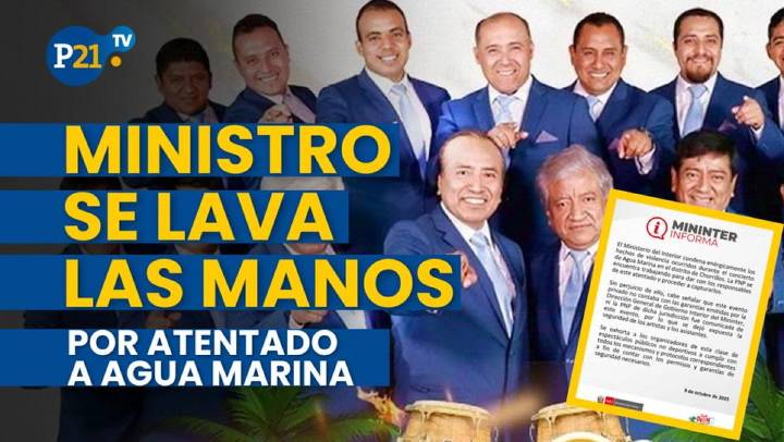 Atentado en concierto de Agua Marina: ¿Gobierno de Dina Boluarte se lava las manos?