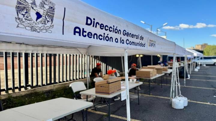 “Garantizamos que todo va a llegar bien”: la UNAM activa centro de acopio para víctimas por lluvias