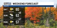 Weekend weather to be mild by October standards