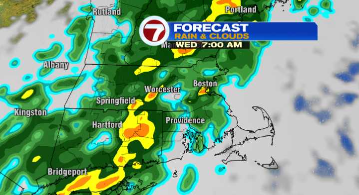 Fall feel with cooler temps, rain for Wednesday