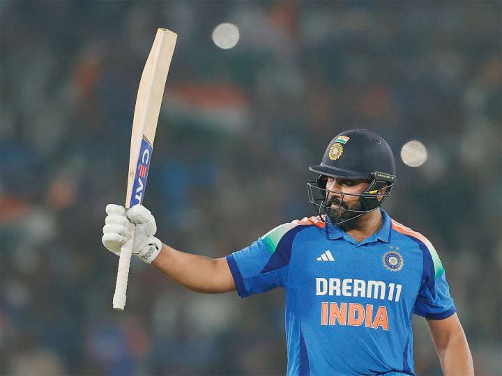 Rohit Sharma becomes third highest  ODI run-scorer for India surpassing Ganguly.