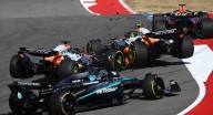 United States Grand Prix: Oscar Piastri and Lando Norris crash out as Max Verstappen wins sprint