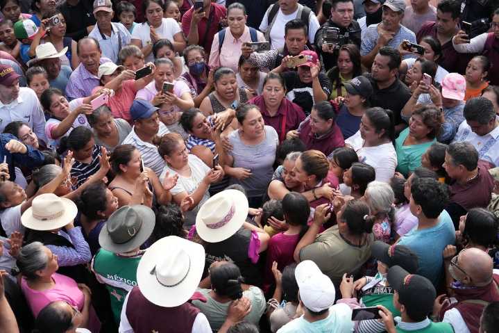 No están solos: Sheinbaum a afectados en Hidalgo