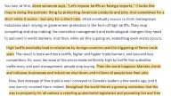 Read excerpts from Reagan’s 1987 speech on tariffs