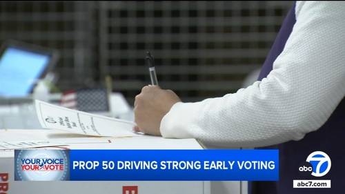 Proposition 50 drives strong early voting in San Bernardino County for California's special election