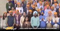 Delegates of Indo-German Young leaders Forum visit Gurudwara Rakabganj Sahib
