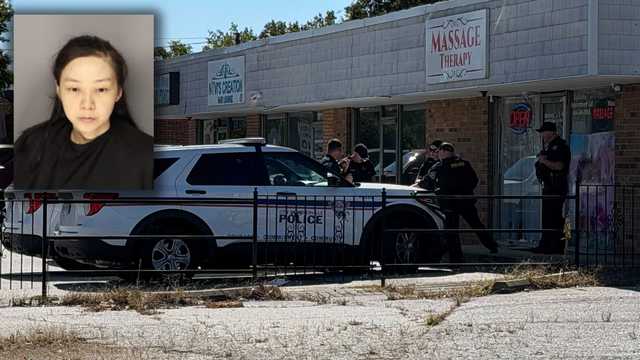 Woman charged with operating a brothel at Greenville massage parlor